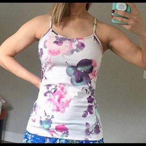 Lululemon built in bra top